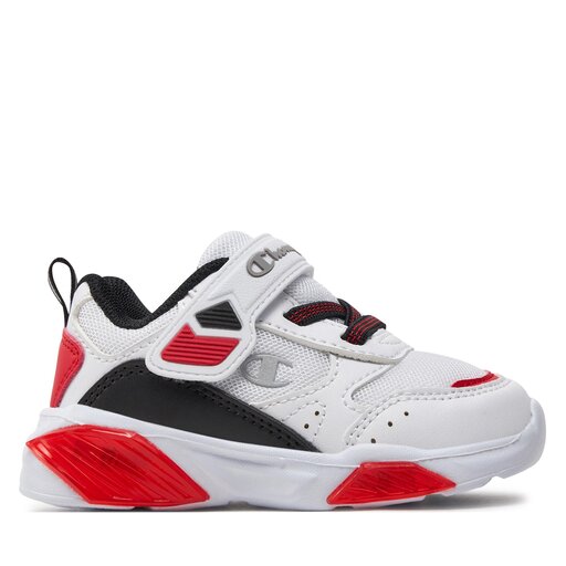 Chaussures basses enfant Champion Wave B Td blanches