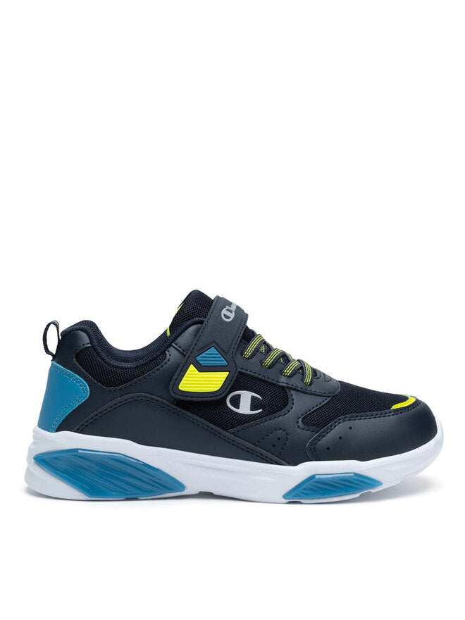 Chaussures Champion Wave Bleues Enfant