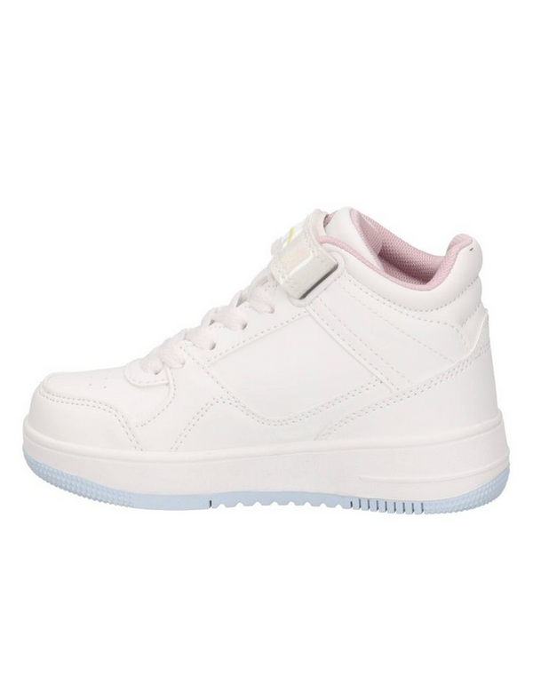 Champion Rebound Mid Baskets Montantes Blanches Fille
