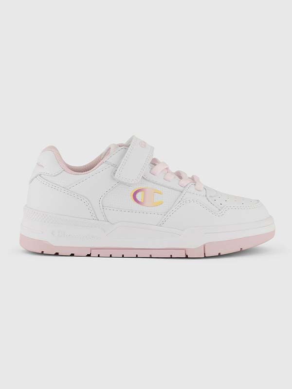 Champion RD18 Heritage LC Scarpe Bianche Rosa Bambina