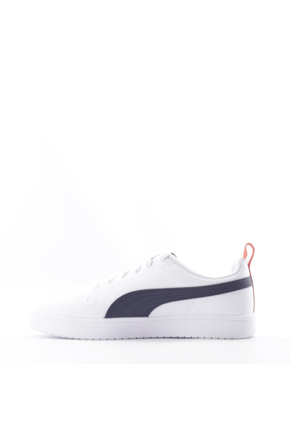 Baskets Puma Rickie Chaussures Blanches Enfants Garçons