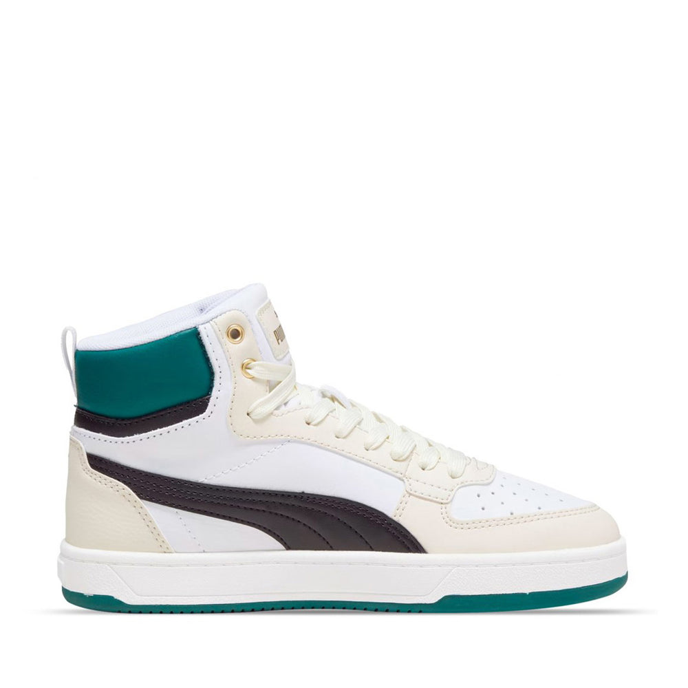 Puma Caven 2.0 Mid Jr Chaussures montantes Crème Vert Enfants Garçons