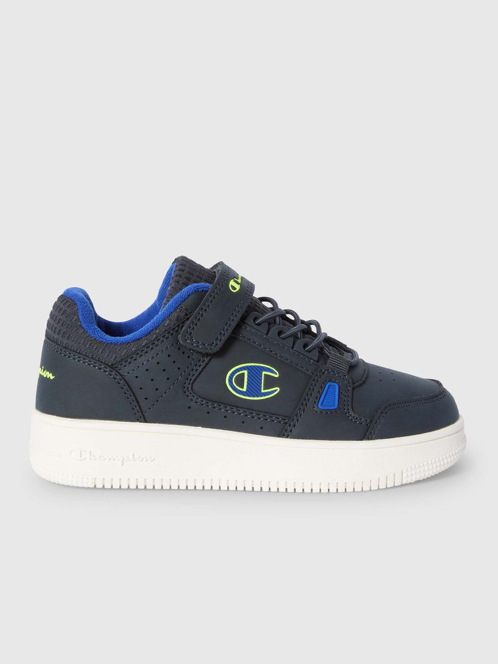 Champion Rd18 Comb Low Scarpe Bianco Nero Bambino