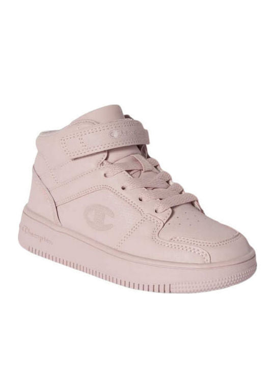 Champion Rebound 2 Chaussures Montantes Rose Enfant