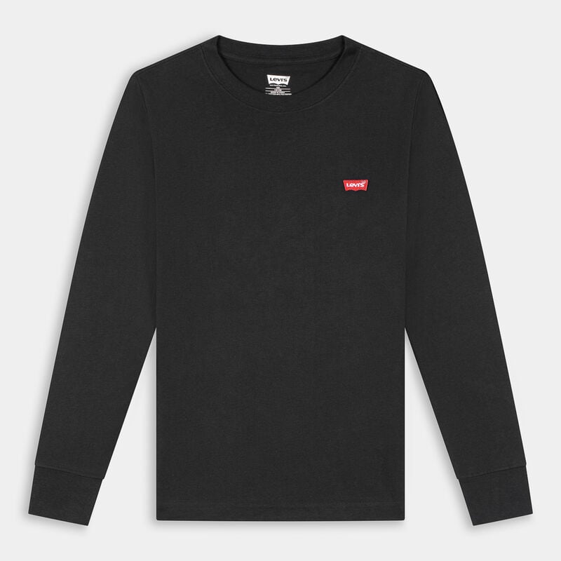 Levi's Batwing Chesthit T-shirt Manica Lunga Nera Bambino