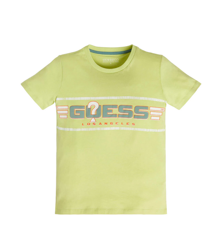 Guess Kids T-shirt Verde Bambino