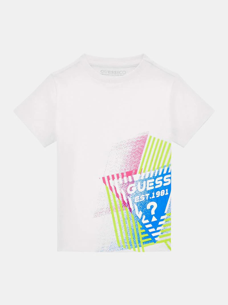 Guess SS T-Shirt Bianca Bambini