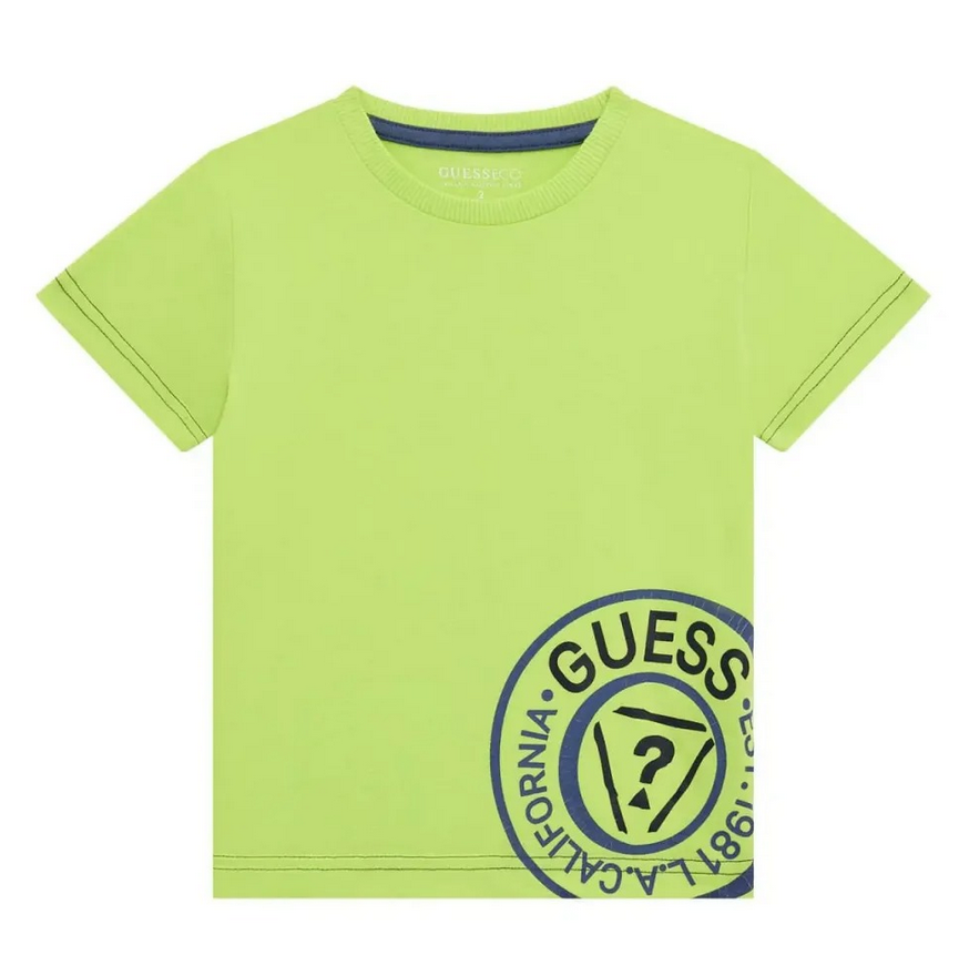 Guess Kids T-shirt Vere Fluo Bambino