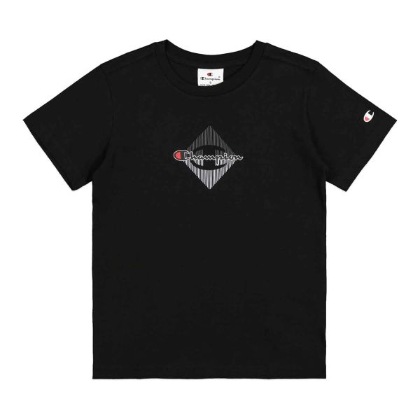 T-shirt Champion Tee K noire Enfant