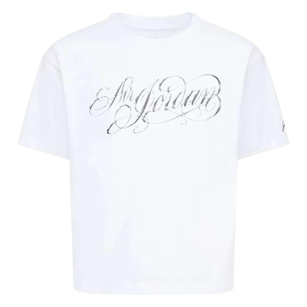 Jordan Air Signed T-Shirt Bianca Bambina