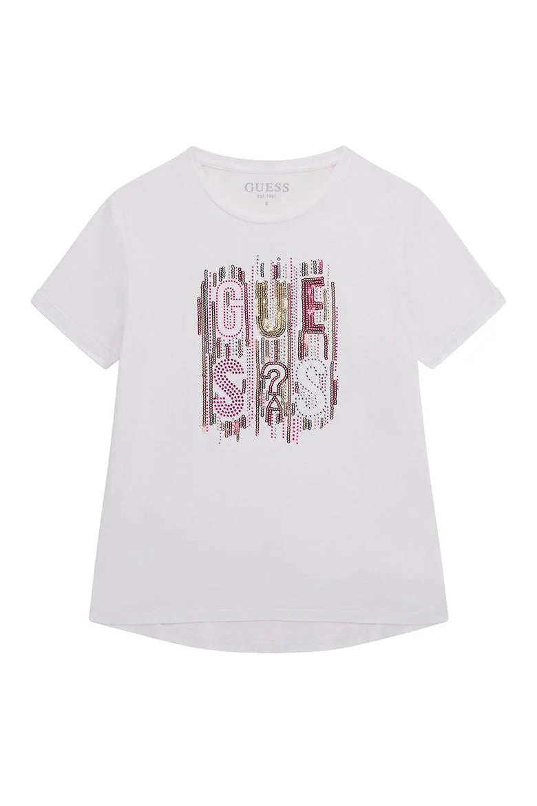 Guess Kids T-Shirt Bianca Bambina