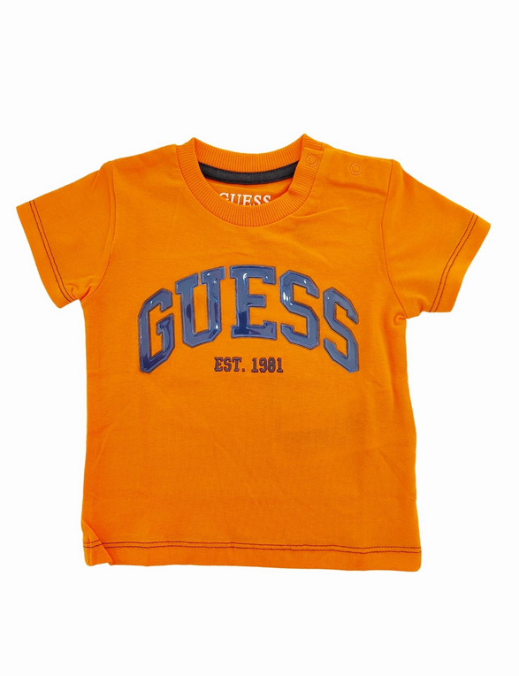 T-shirt enfant Guess orange