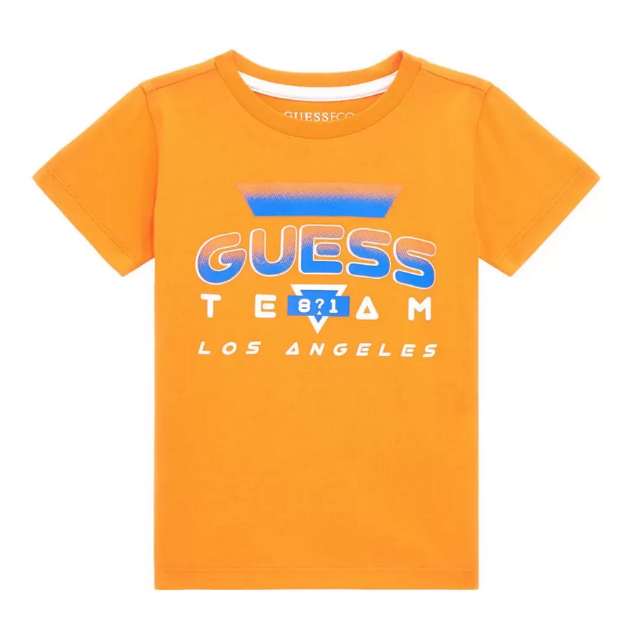 T-shirt enfant Guess orange