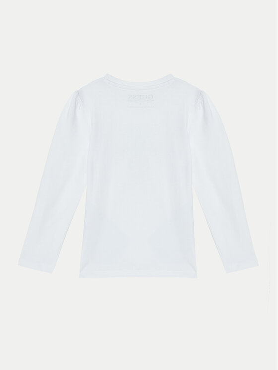 Guess Kids Tee-shirt blanc avec imprimé fille