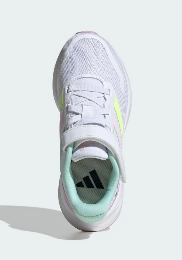 ADIDAS RUNFALCON 5 CHAUSSURE BLANC-ROSE ENFANT