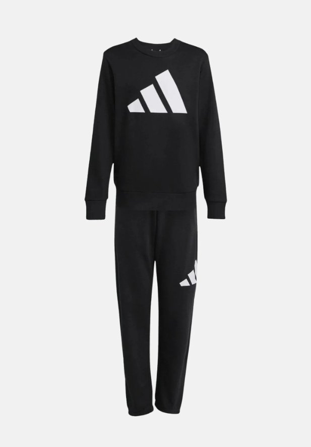 Ensemble de survêtement Adidas Essentials Big Logo noir enfant
