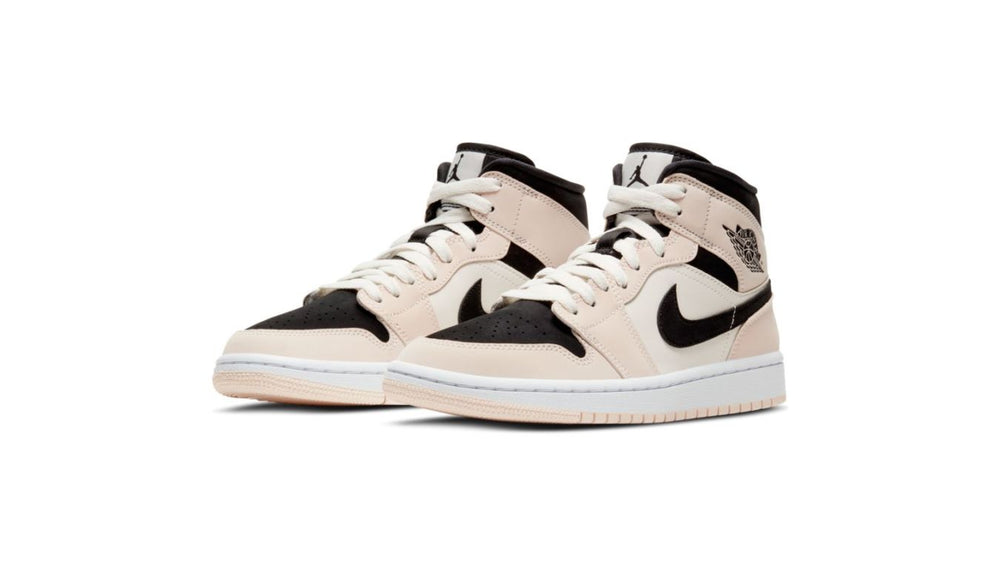 Air Jordan 1 Mid Barely Orange femme
