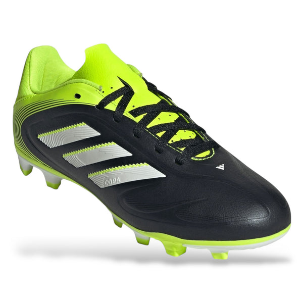 Chaussures de football Adidas Copa Pure 3 Club FG/MG noires jaunes unisexe