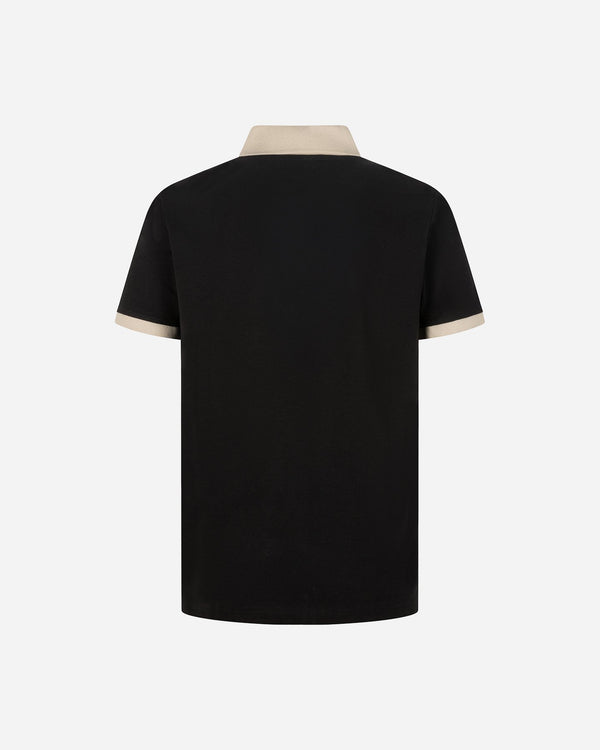 Ellesse Polo Nera Beige Uomo