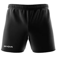 Givova Capo Pantaloncini Da Calcio Neri Bianchi Uomo