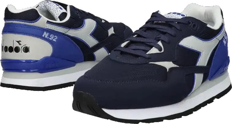 Diadora Peacoat Scarpe Grige Blu Uomo
