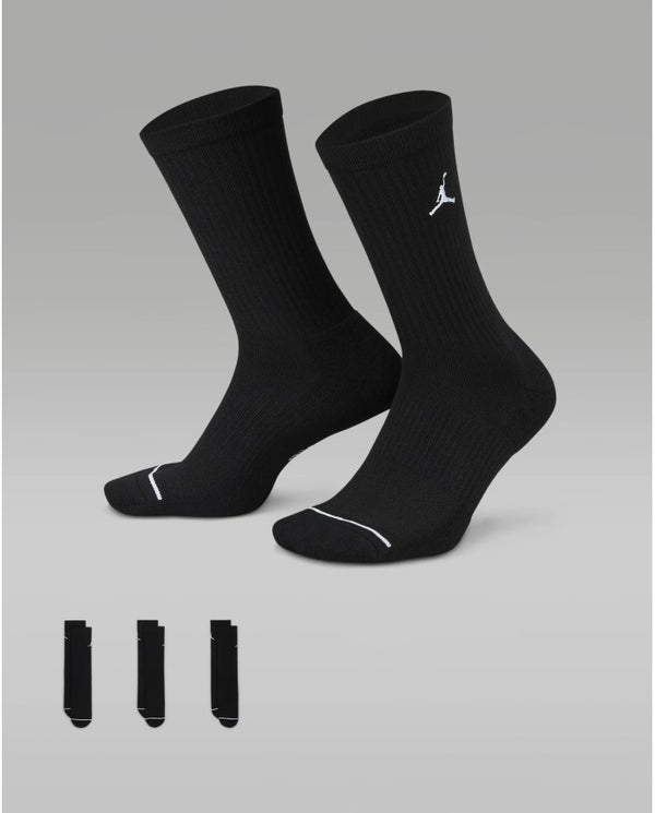 Nike Jordan Everyday 3Pk Calzini Neri
