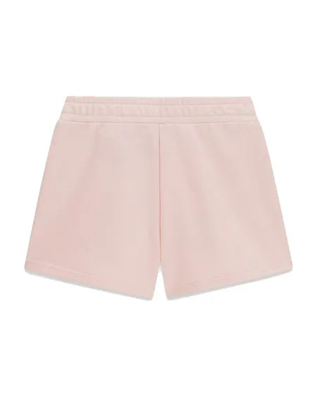 Guess Kids active Pantaloncini logo ricamato Rosa Pesca Bambina