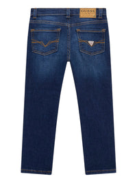 Guess Jeans Skinny Bleu Foncé Denim Enfants — immagine 2