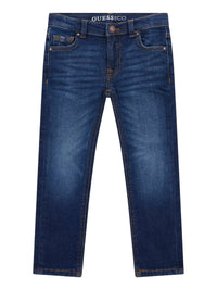 Guess Jeans Skinny Bleu Foncé Denim Enfants — immagine 1