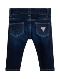 Guess Kids Jeans Bleu Foncé Denim Enfants — immagine 2