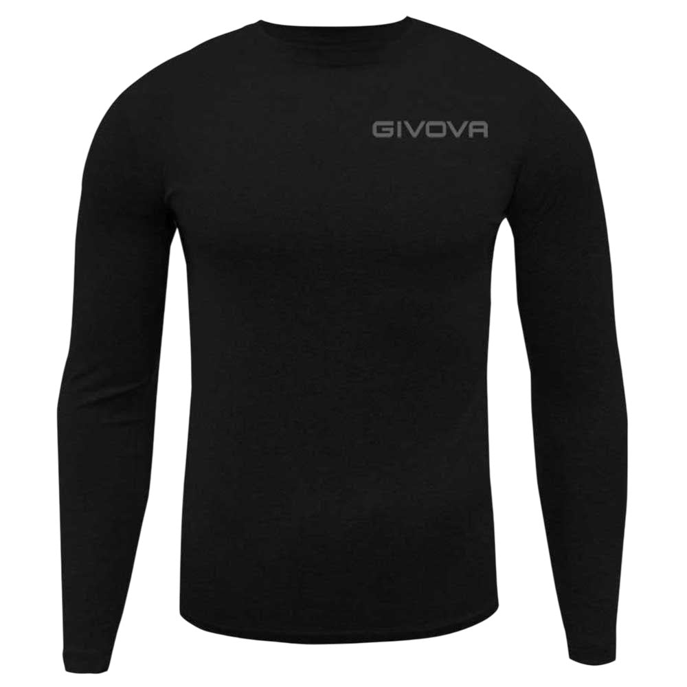 Maillot Isotherme Homme Manches Longues Givova Noir