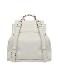 Guess Sac en similicuir blanc doré — immagine 2