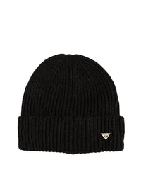 Guess Bonnet côtelé noir — immagine 1