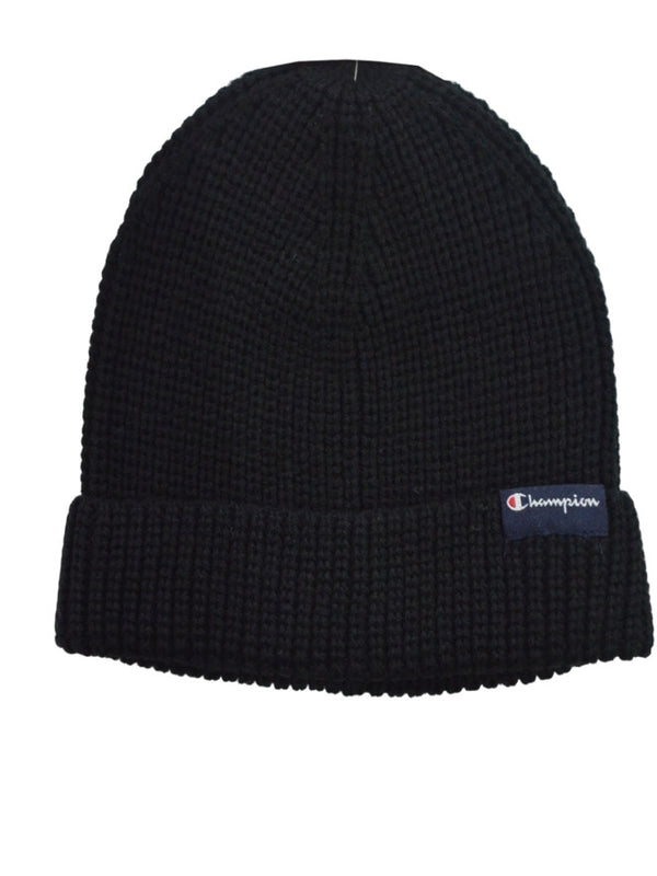 Champion Beanie Cappello Nero Uomo
