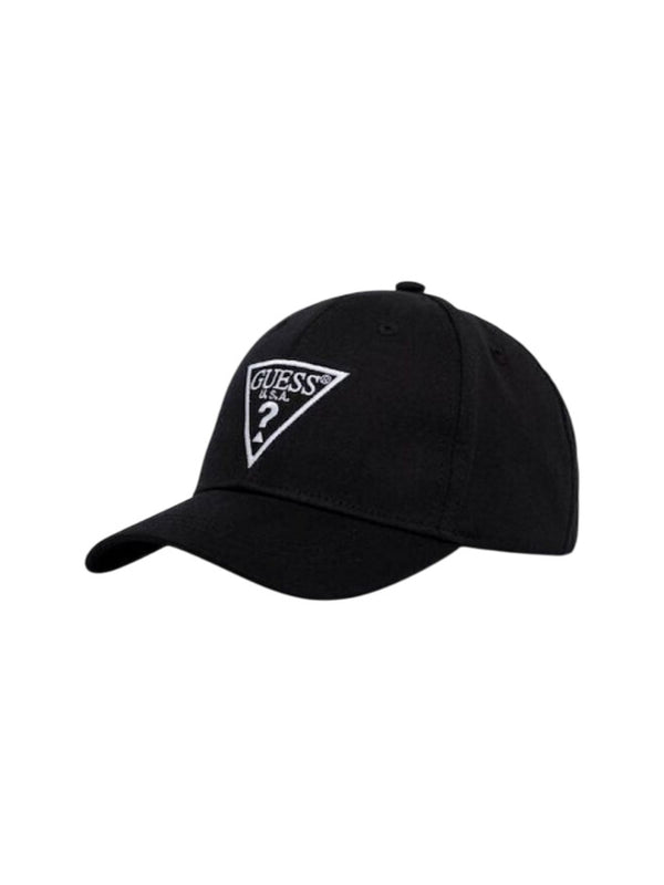 Guess Logo Cappellino Con Visiera Nero Bambini