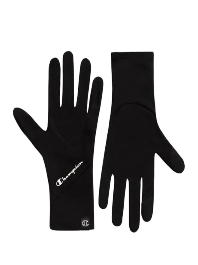 Gants d'hiver unisexes noirs Champion