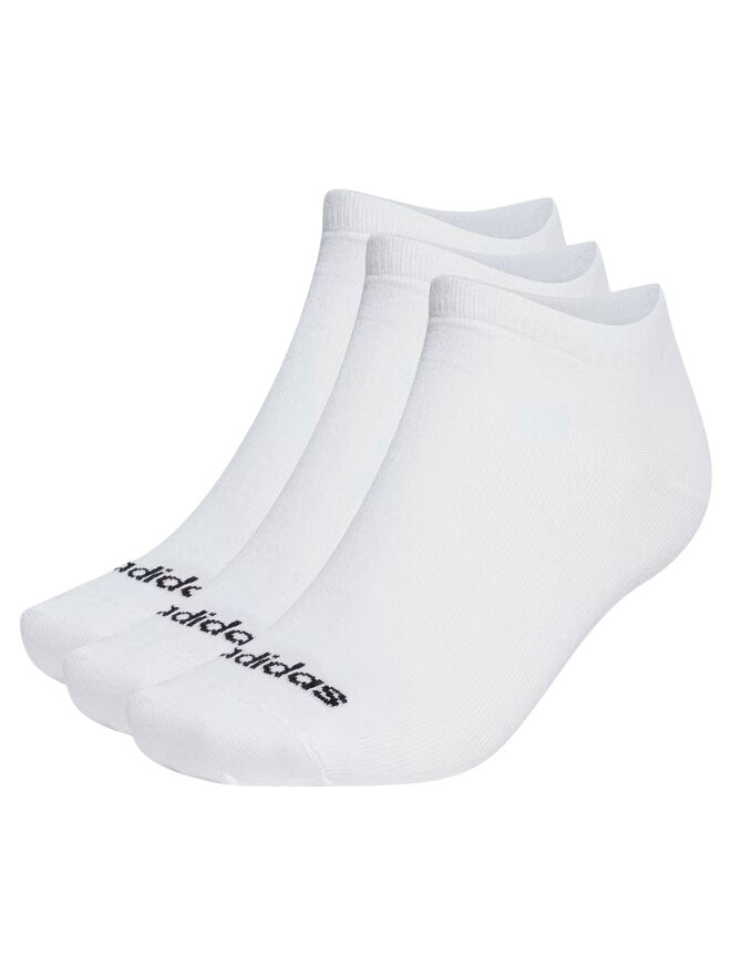 Adidas T Spw No Show 3P Chaussettes Blanc Unisexe