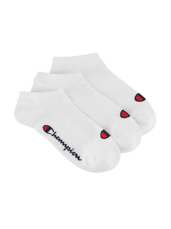 Champion Crew 3-pack Calzini Bianchi Unisex
