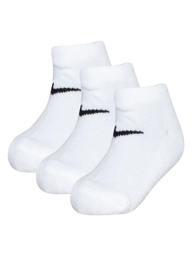 Nike Basic Little 3 paires Chaussettes Blanches Enfants