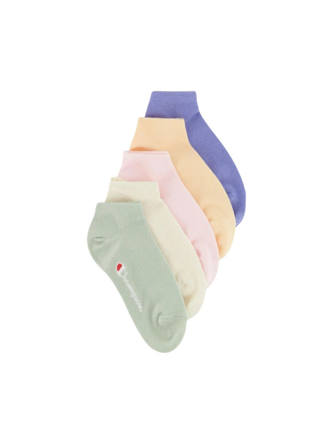 Champion 5PK Calzini Multicolore Bambini