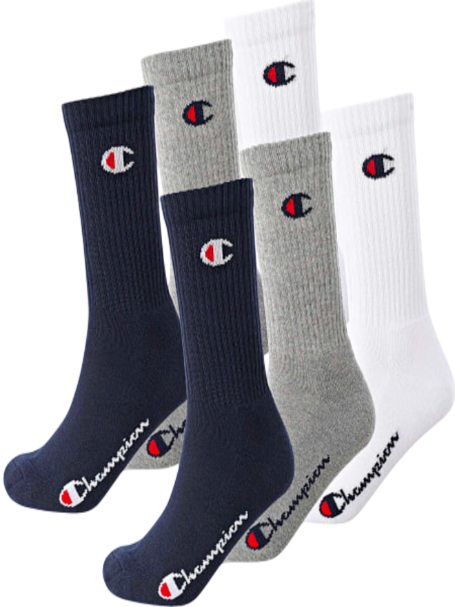 Champion 3 paires de chaussettes multicolores pour enfants