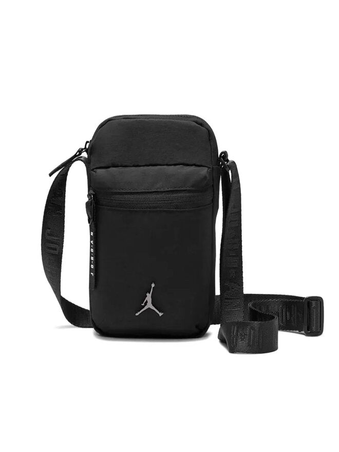 Jordan Airborne Festival Bag Borsello a Tracolla Nero