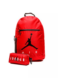 Jordan Air Pencil Sac à dos Rouge Noir — immagine 1