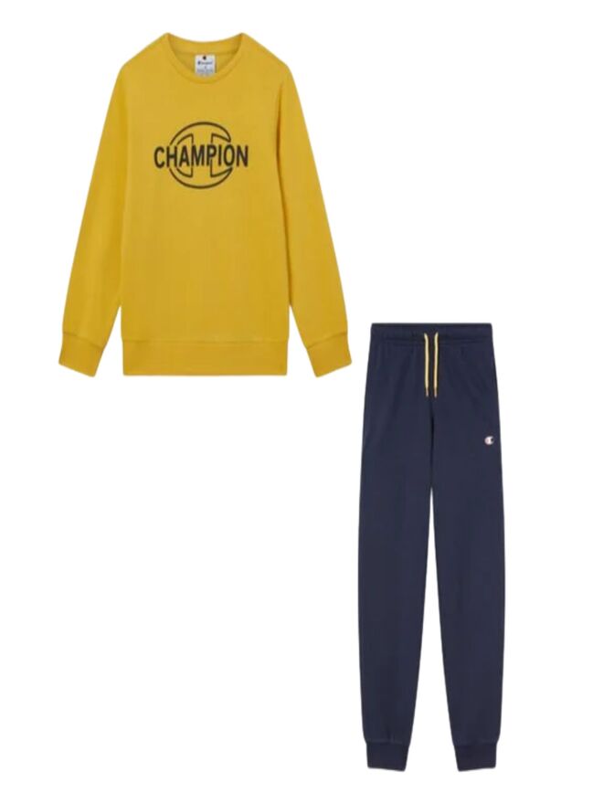 Champion Completo Tuta giallo blu Bambini Ragazzi