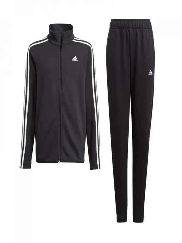 Adidas Essentials French Terry Completo Tuta Nero Bambini Ragazzi