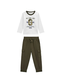 Guess Kid Ensemble Vert Blanc Enfants — immagine 1