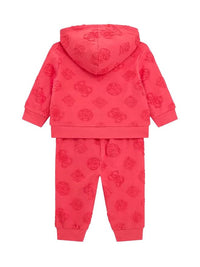 Guess Baby Completo Tuta Fucisa Logata Bambina — immagine 2
