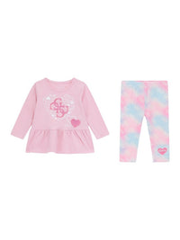 Guess Baby Completo Multicolore Bambina — immagine 1