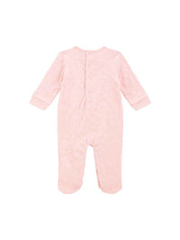 Guess Infant Tuta Total Pink Logata Bambina — immagine 2