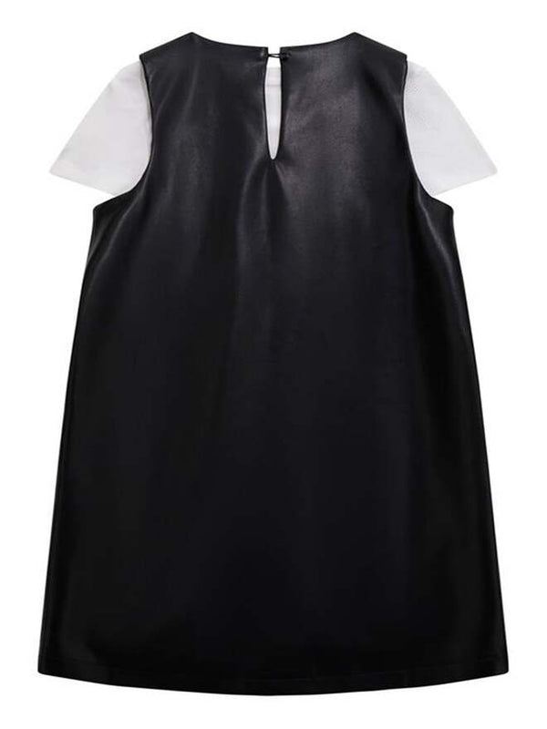 Guess Completo 2 pezzi Vestito T-shirt Nera Bianca Bambine Ragazze